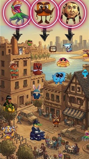 Find odd italian brainrot characters #짧은 #트렌딩 #brainrot #shorts