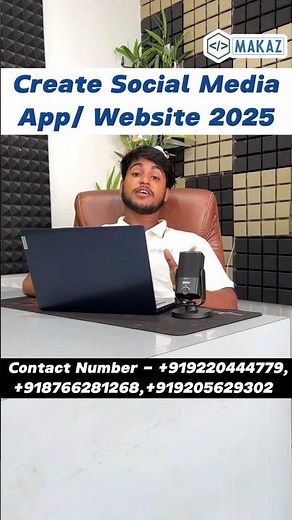 How To Create Social Media App | Make Own Social Media Website | Like Facebook/Instagram/Tiktok/2025