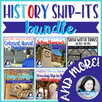 History Snip-Its Series BUNDLE - Fascinating, Quick Stories for Social Studies