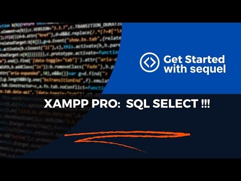 XAMPP SQL Select !! #xampp #sql