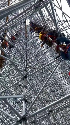 Modular Disc-Lock Scaffolding: Efficient & Stable Construction