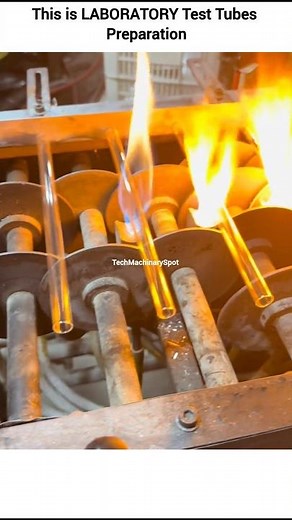 This is LABORATORY Test Tubes Preparation