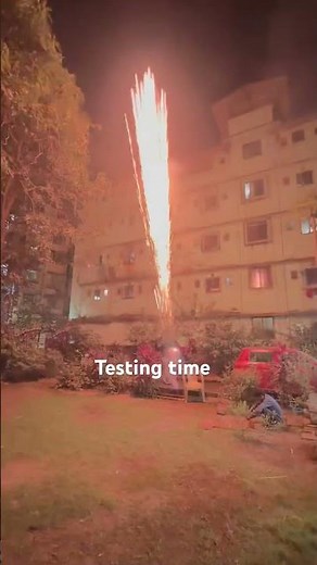 Firework testing time | electric Firework