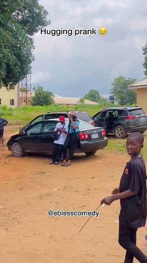 9.5K views · 313 reactions | Hugging prank #fypシviralシ2024 #Huggin | Ebless Comedy TV | Facebook