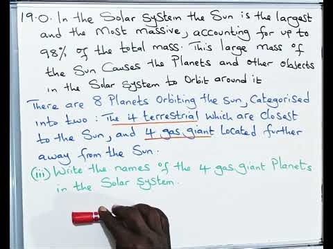 THE SOLAR SYSTEM: Grade 8