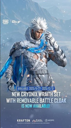 PUBG MOBILE | 410 Monetization Gilt Set 1 coser