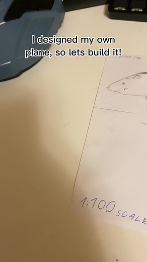 Making my own model! #fyp #planes #video #viral #planetok #planepost #aviation #aircraft #airplanes #thatoneplaneguy #avgeek #post #plane #planes