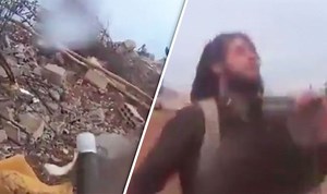 ISIS sniper films his OWN death in Syria