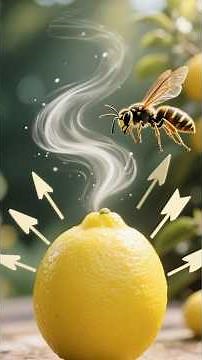 TRUCOS que las avispas 🐝 ODIAN 😱 (y te dejarán comer tranquilo) #avispa #avispas #trucoscaseros