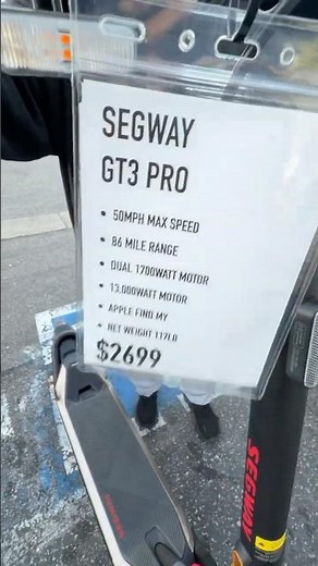 Segway GT3 Pro: 50 MPH SuperScooter