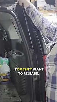 How to replace tailgate lift struts step-by-step install! 🔧👥"