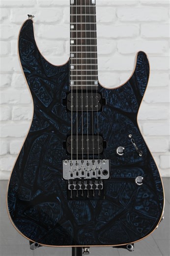 ESP M-II NTB FR USA Electric Guitar - Cosmic Web, Sweetwater Exclusive