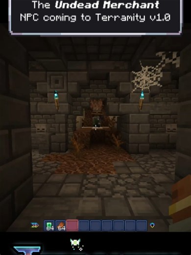 The Undead Merchant | Terramity v1.0 #terramity #moddedminecraft #minecraft #mc #terraria #fyp #xyzbcafypシ #fypp #fypp #feed #foryoupagе #showcase