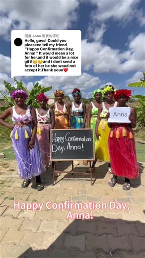 回复 @Anna greething video from africa african birthday video african greething video africans wish happy birthday african blessing video #Happybirthday #Birthdaywishes #BirthdaySurprise#GreetingsfromAfrica#ValentineDaygifts#giftforgirlfriend