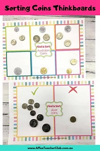 Really Good Fun Activities For Teaching Coins >>>HERE >>> http://bit.ly/2ufDoB9 | A + Teaching Resources
