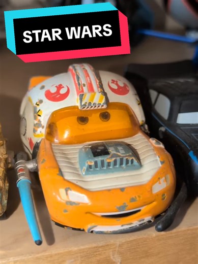 Disney Cars X Star Wars Collaboration #cars #disneycars #starwars #lightningmcqueen #disney