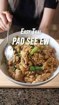 Pad See Ew at Home | Easy Thai Street Noodles