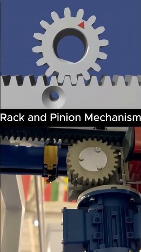 Rack and Pinion Mechanism Explained ⚙️🔥 | How Rotary Motion Becomes Linear Motion