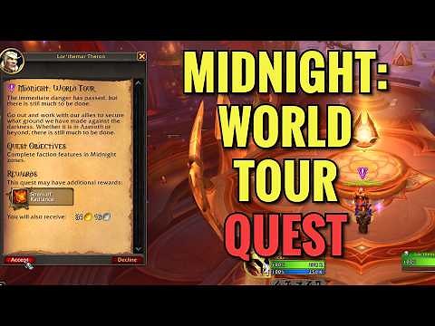 Midnight: World Tour Quest (WoW Midnight)