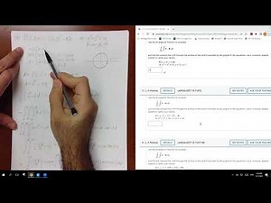 15.7 Divergence Theorem (WebAssign)