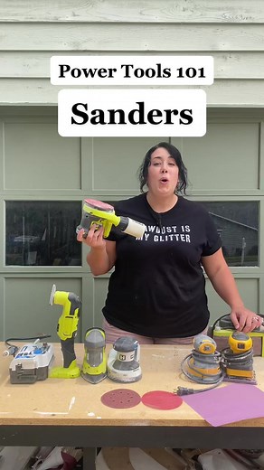 #powertools101 Intro to Sanders - what other sander questions do you have? | DeLancey DIY
