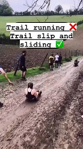 2.4M views · 8.5K reactions | Bringing new meaning to bombing the downhill  : @stef__run74 on Instagram | Trail Runner magazine | Facebook