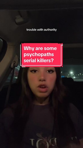 Replying to @elizabish serial killers and ASPD are not mutually exclusive but there are reasons why the two might overlap #antisocialpersonalitydisorder #highfunctioningpsychopath #femalepsychopath #psychopath #aspdawareness #psychopathy #serialkiller