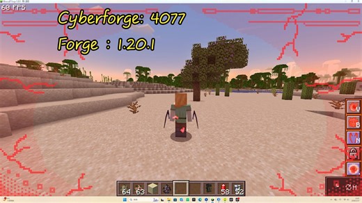 我的世界异能mod（1.20.1）-Cyberforge: 4077赛博朋克模组介绍