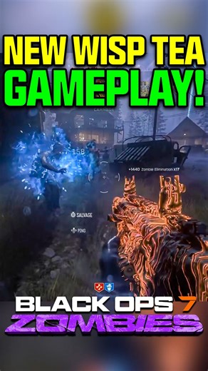 NEW Wisp Tea Gameplay in Black Ops 7 Zombies! #bo7zombies #blackops7zombies #codzombies #blackops7 #callofduty | MrDalekJD
