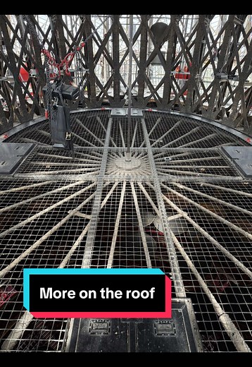 Exploring the Royal Albert Hall Roof Tension Grid