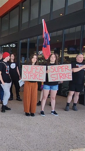 In 2023, workers represented by RAFFWU at Coles and Woolworths supermarkets have been taking action for living wages, safer workplaces and secure jobs. It is the first ever national action in supermarkets. We are getting ready for a Christmas #superstrike. You have a choice. Join the only union taking action and get involved. www.raffwu.org.au/join #fightbackwithraffwu #livingwageforall | Retail and Fast Food Workers Union