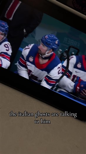 i wonder what they’re telling him #quinnhughes #nhl #hockey #olympichockey #qh43