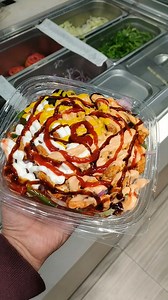 Subway Healthy Chicken Fajita Salad Making 🥬🥕 | Street Food Section