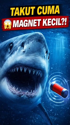 Hiu Takut Benda Sekecil Ini?!