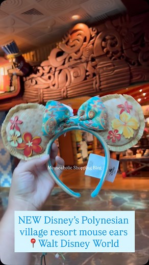 ❕New Disney Merch - Mouse Ears❕ 📍Walt Disney World 🌸🌺 a new pair of Disney’s Polynesian resort at Walt Disney World have popped up today, and they are stunning. Probably the best pair of mouse ears from Polynesian yet., the detail is really lovely, with Disney’s Polynesian village resort adorned on the side of the headband. These are definite, must have.🌺🌸 • • • • • #mouseears | #minnieears | #polynesianresort | #disneyresort | #waltdisneyworld | | #disneymerch | #disneymerchandise || #disn