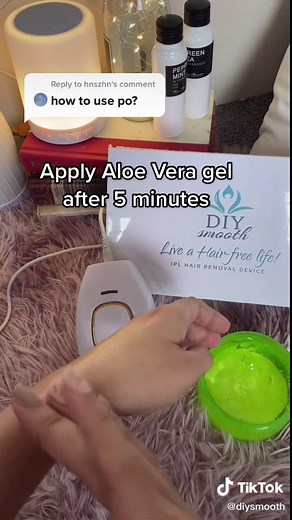 DIY IPL Hair Removal Tutorial