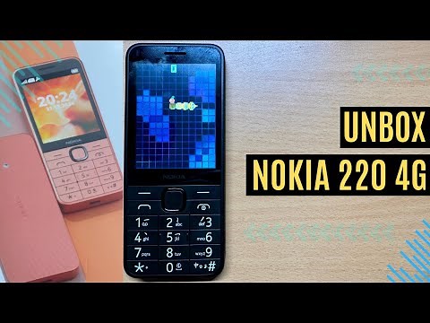 Unboxing Nokia 220 4G 2024: The Classic Retro Phone is Back with 4G Connectivity | MICHAEL XP