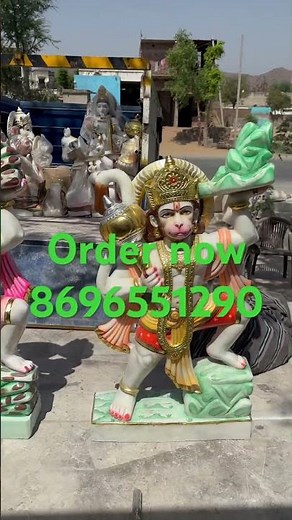 Marble hanuman murti || hanuman statue #murti #statue #idol #hanuman #hanumanjayanti #hanumanji #art