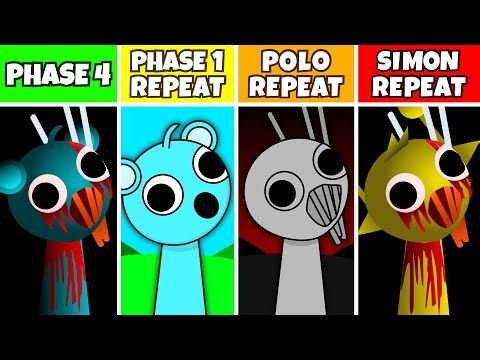Incredibox Sprunki: Phase 1, Polo, Simon REPEAT After PHASE 4