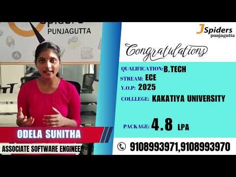 My Placement Journey at Jspiders | Hyderabad Punjagutta