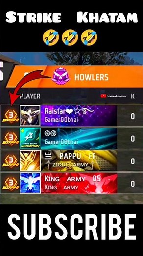 Cs Rank Main 3 ka strike Khatam💀 Enemy Angry😡 #Trending #Shorts #FreeFire #LivingLegend