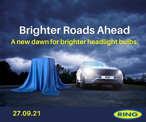 The countdown to launch has started! A new dawn for brighter headlight bulbs is coming! 27.09.21. #brighterbulbs #upgradebulbs #ringbulbs | Ring