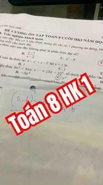 Grade 8 Math Semester 1 Exam Review - Quick, Easy-to-Understand Multiple Choice Questions #shorts