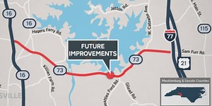 NCDOT announces plans for $300  million road-widening project along Highway 73