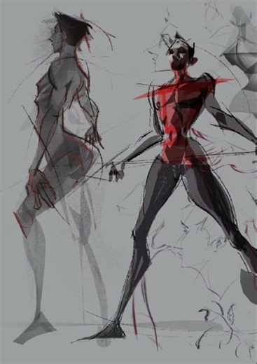 When the Life Drawing Model is a HOT guy pt.1