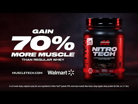 Build 70% More Lean Muscle - The Ultimate Muscle Building Whey Protein