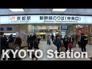 Kyoto Station - All Floor Walking [4K] POV