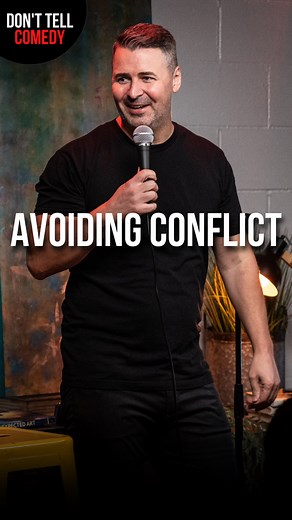1.6M views · 80K reactions | “Avoiding Conflict” : Pete Lee | #donttellcomedy #petelee #standup #comedy #comedyreels #awkward | Don't Tell Comedy | Facebook