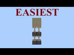 Easy 2x2 Sand Door For Minecraft Bedrock