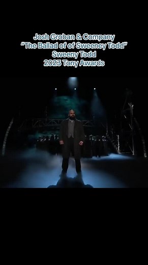 follow for more! #sweeneytoddthedemonbarberoffleetstreet #sweeneytoddbroadway #broadway #broadwayclips #tonyawards #joshgroban #2023tonyawards #annalieghashford